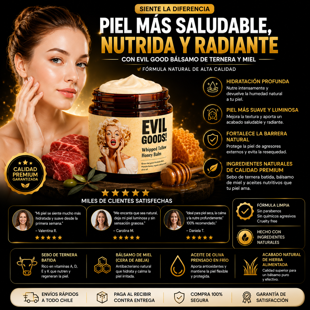 HoneyGlow™ – Piel Suave y Nutrida