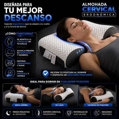 Almohada Cervical Ergonómica