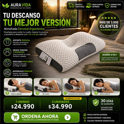 Almohada Cervical Ergonómica