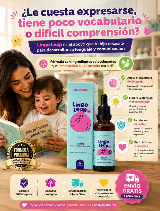 Lingo Leap™  Suplemento líquido infantil
