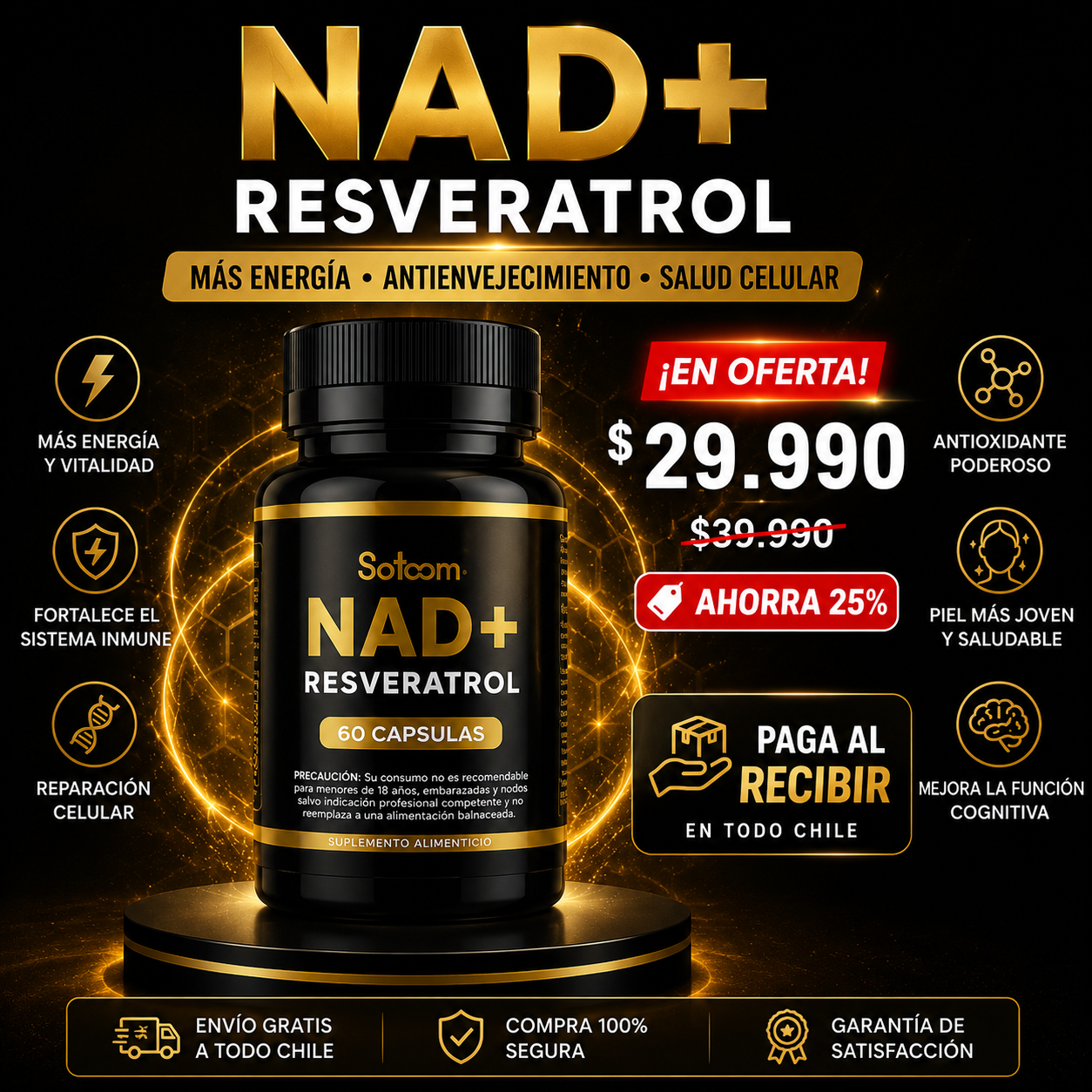 Resveratol Nad X60
